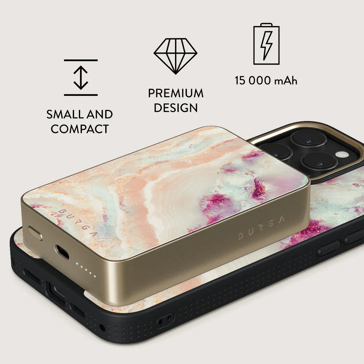 Berry Sorbet - Girly Magnetic Power Bank