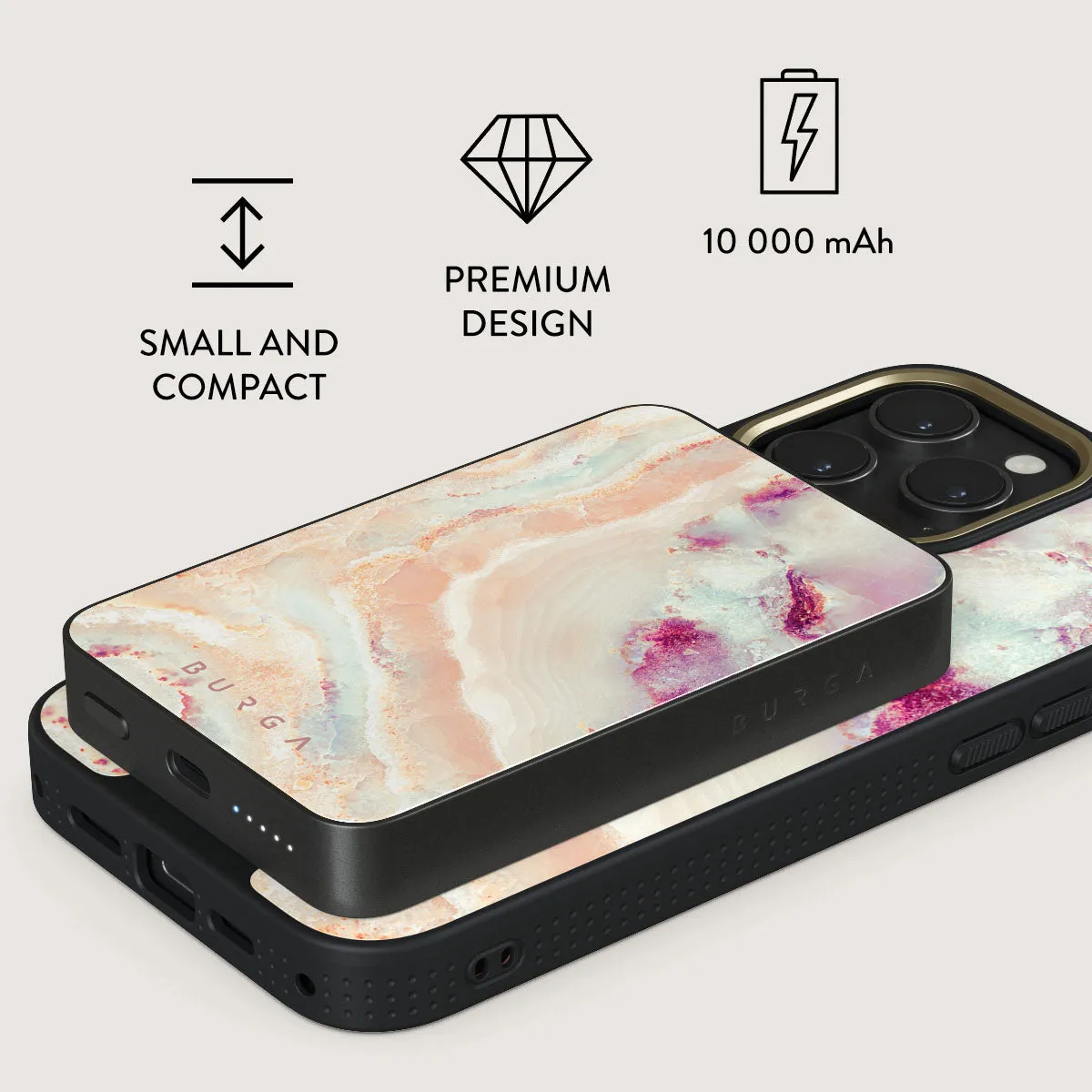 Berry Sorbet - Girly Magnetic Power Bank