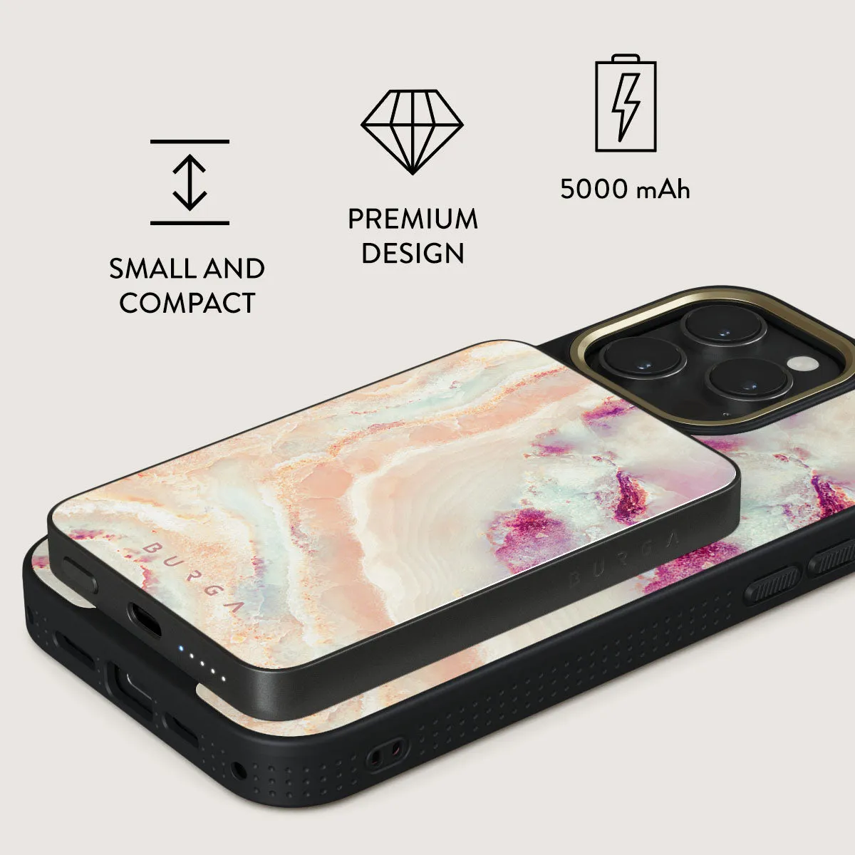 Berry Sorbet - Girly Magnetic Power Bank