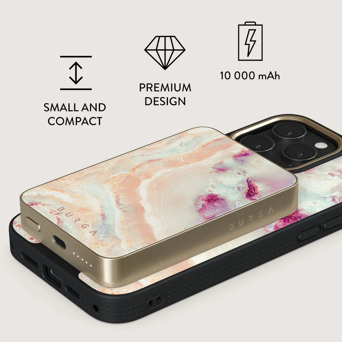 Berry Sorbet - Girly Magnetic Power Bank