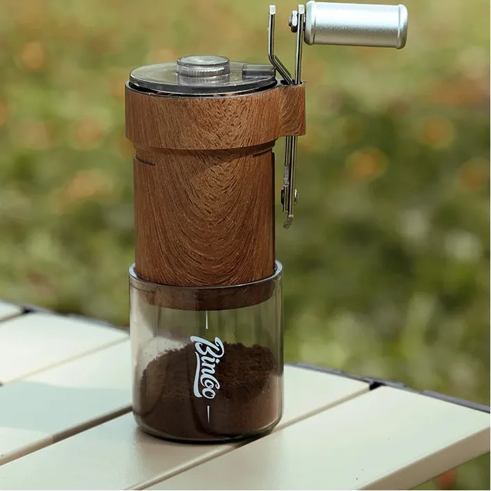 BINCOO Portable Camping Coffee Grinder, Manual Espresso Grinder for Outdoor Travel