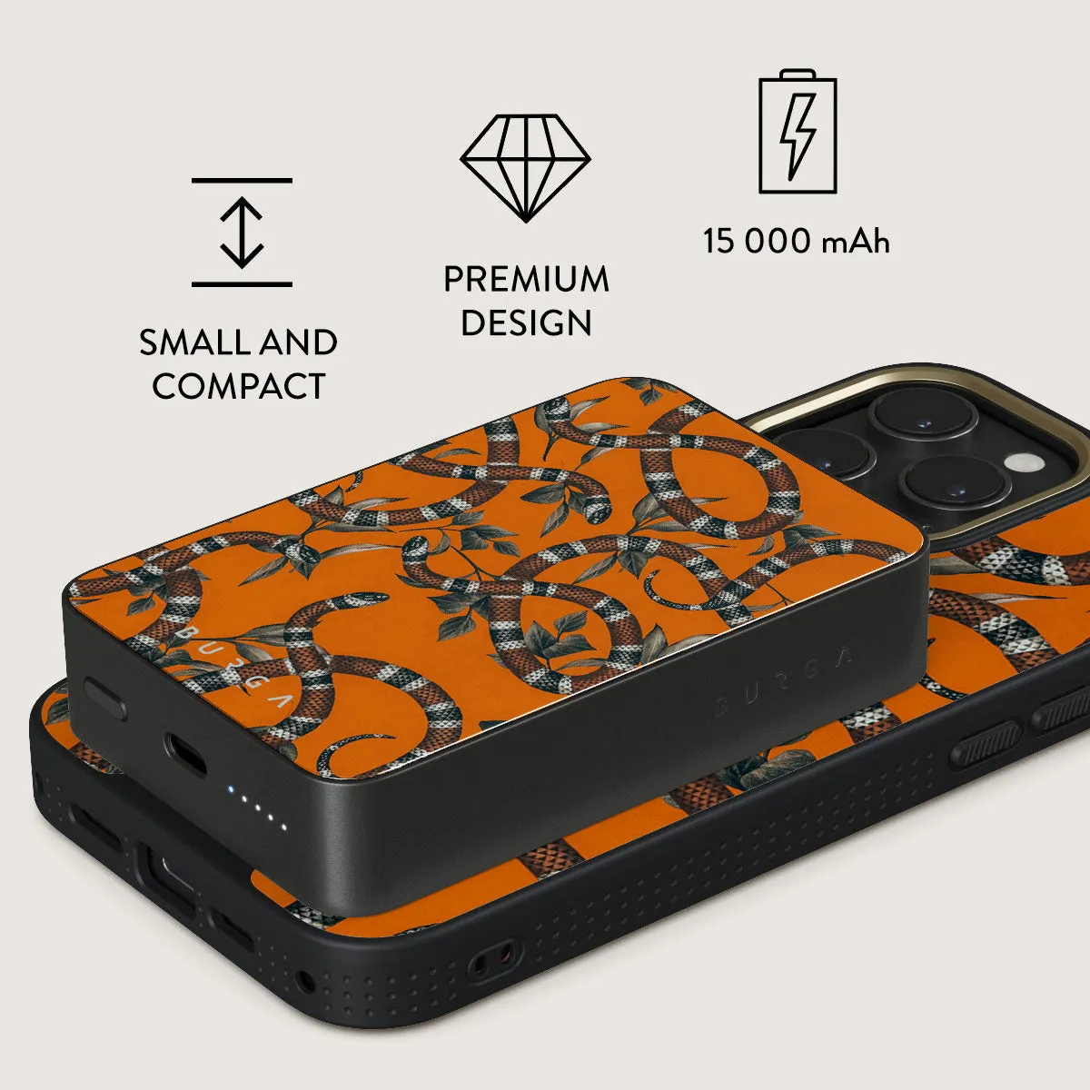 Bitter Apricot - Snake Magnetic Power Bank