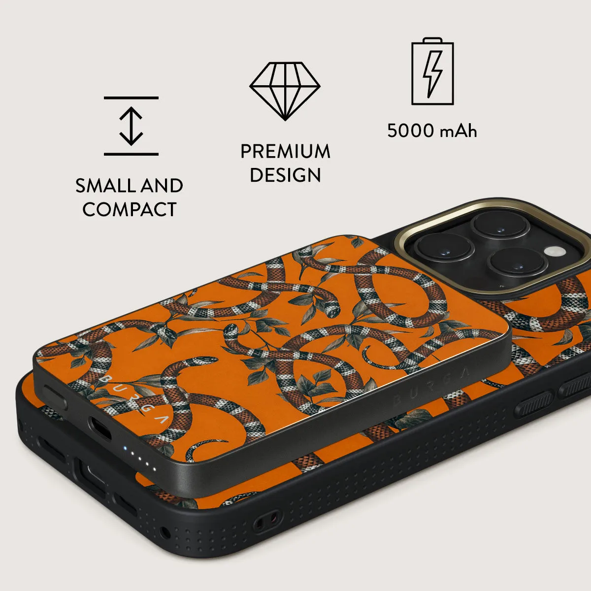 Bitter Apricot - Snake Magnetic Power Bank