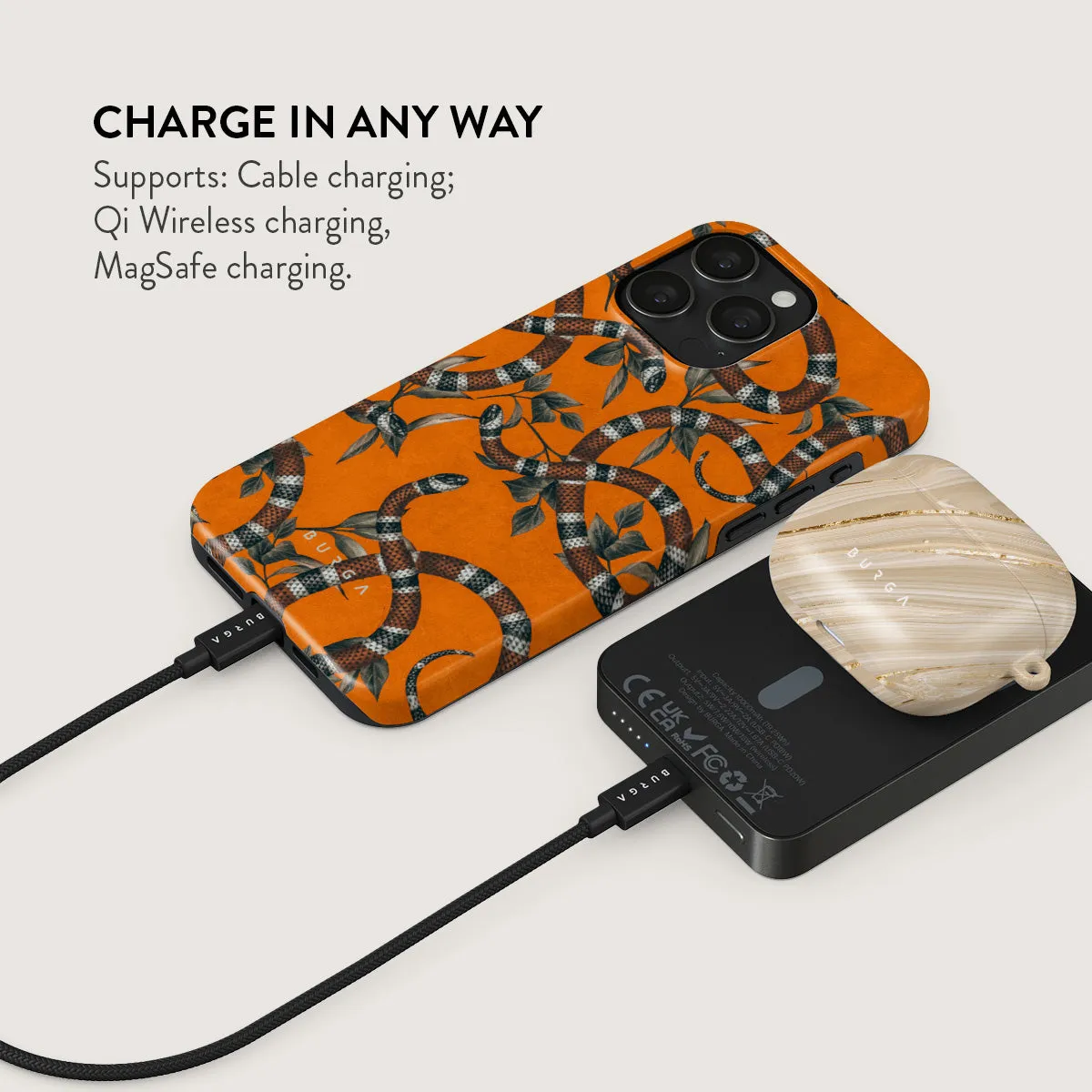 Bitter Apricot - Snake Magnetic Power Bank