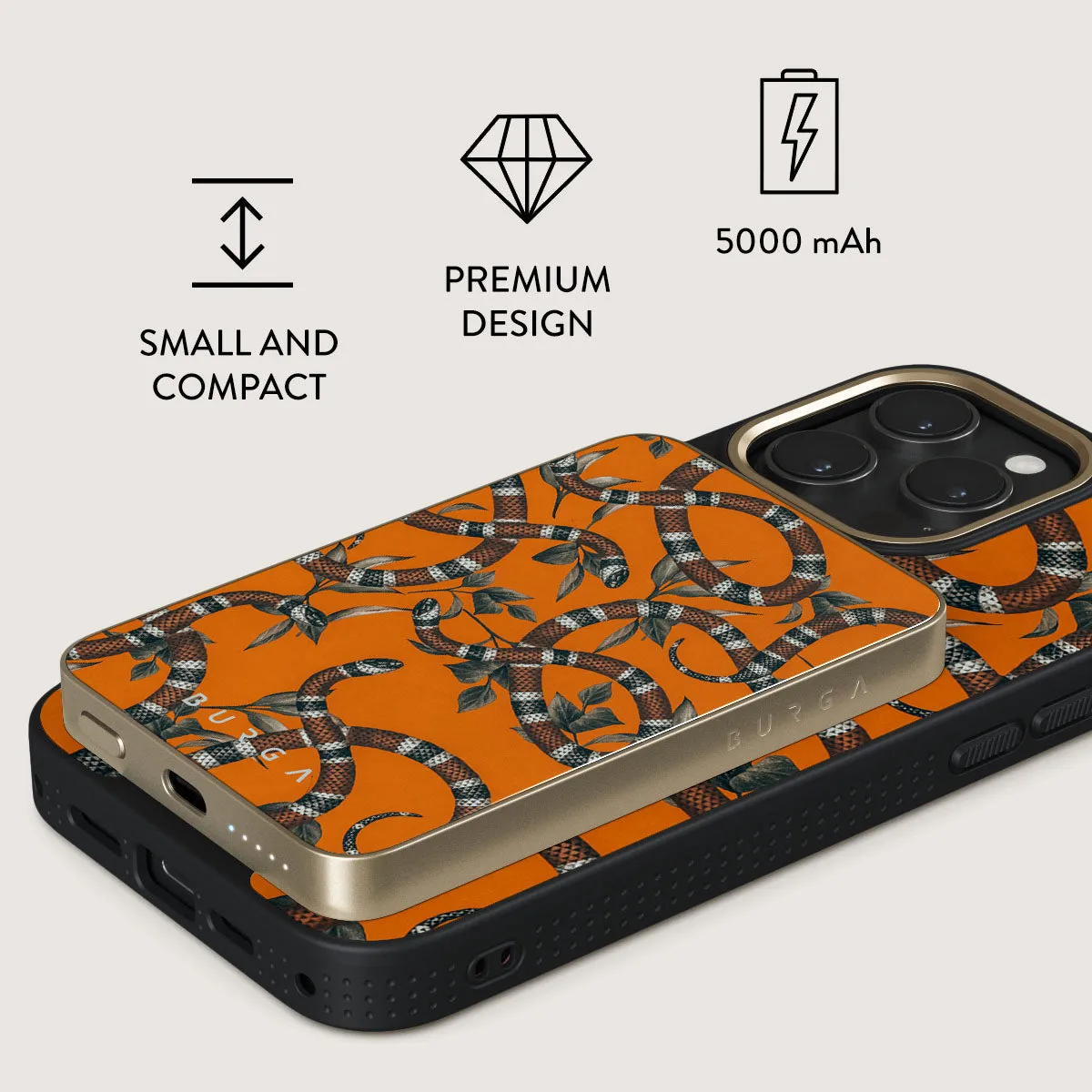 Bitter Apricot - Snake Magnetic Power Bank
