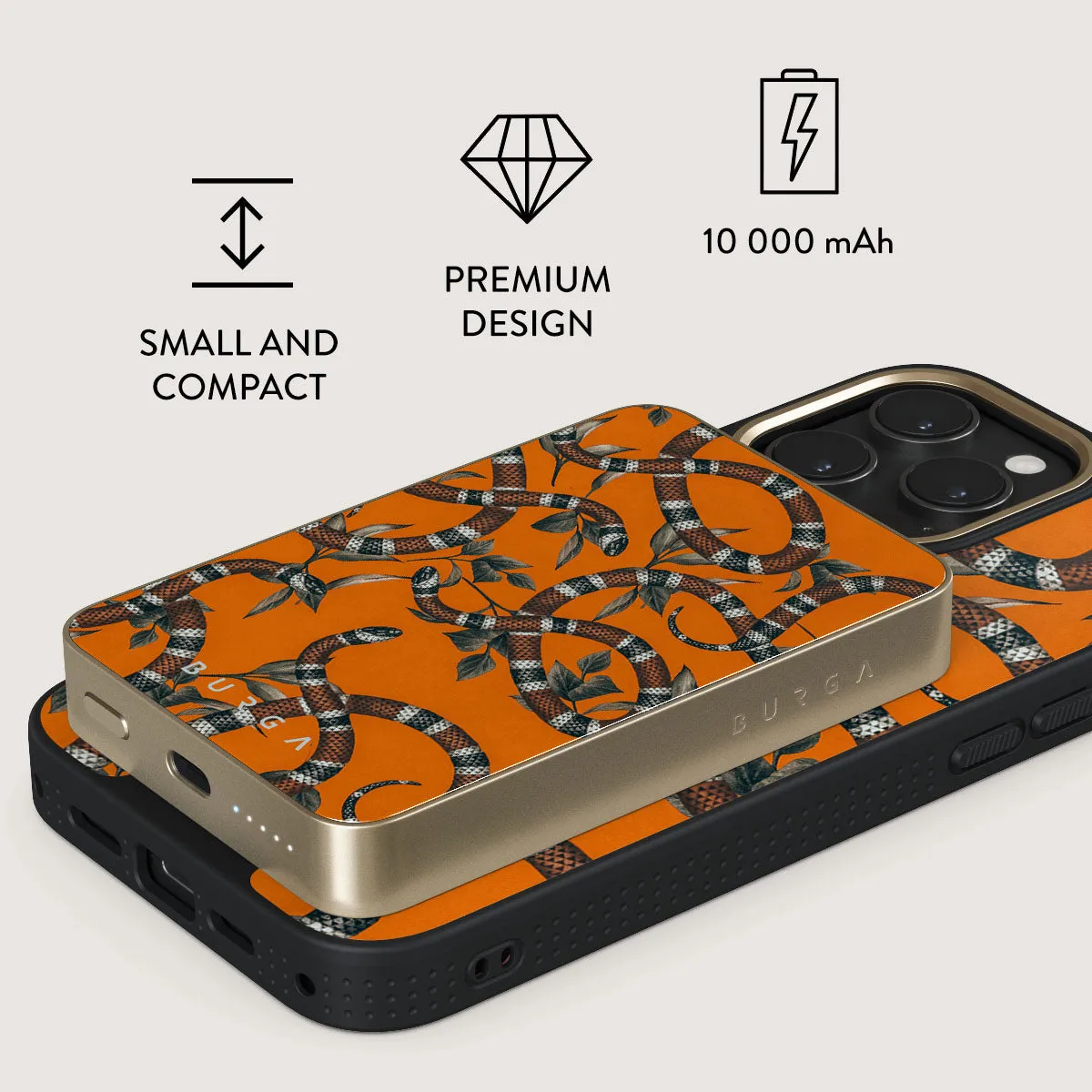 Bitter Apricot - Snake Magnetic Power Bank