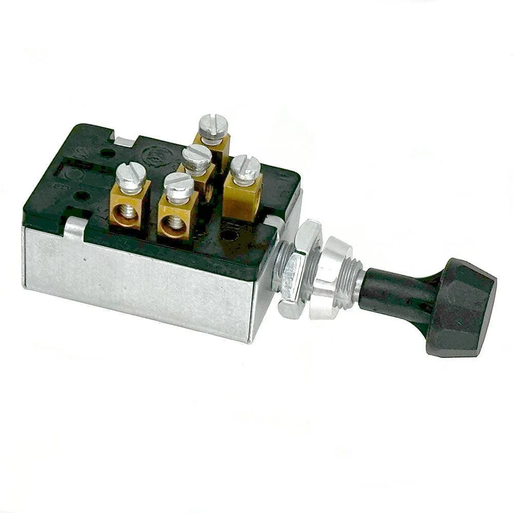 Black Headlamp Switch Push-Pull