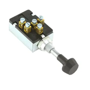 Black Headlamp Switch Push-Pull