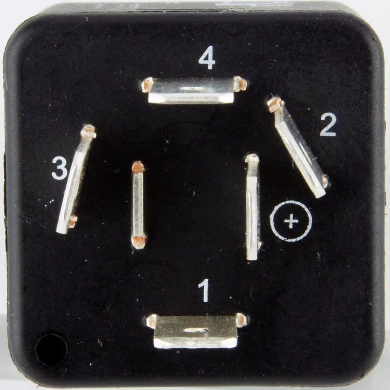 Black Rotary Headlamp Switch With Light Symbol