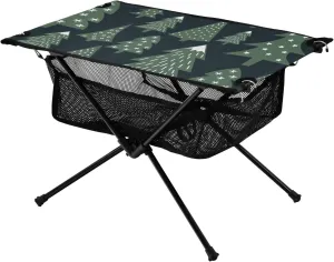 Bolaz Outdoor Folding Portable Picnic Camping Table-Tree Pattern 5,Storage Mesh for Camping Gear Accessories, Hiking, Mountaineering, Outdoor Travel
