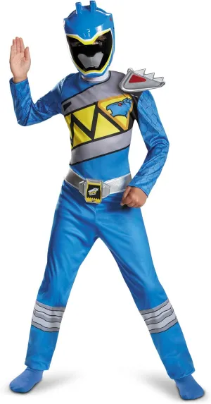 Boy's Dino Charge Blue Ranger Costume