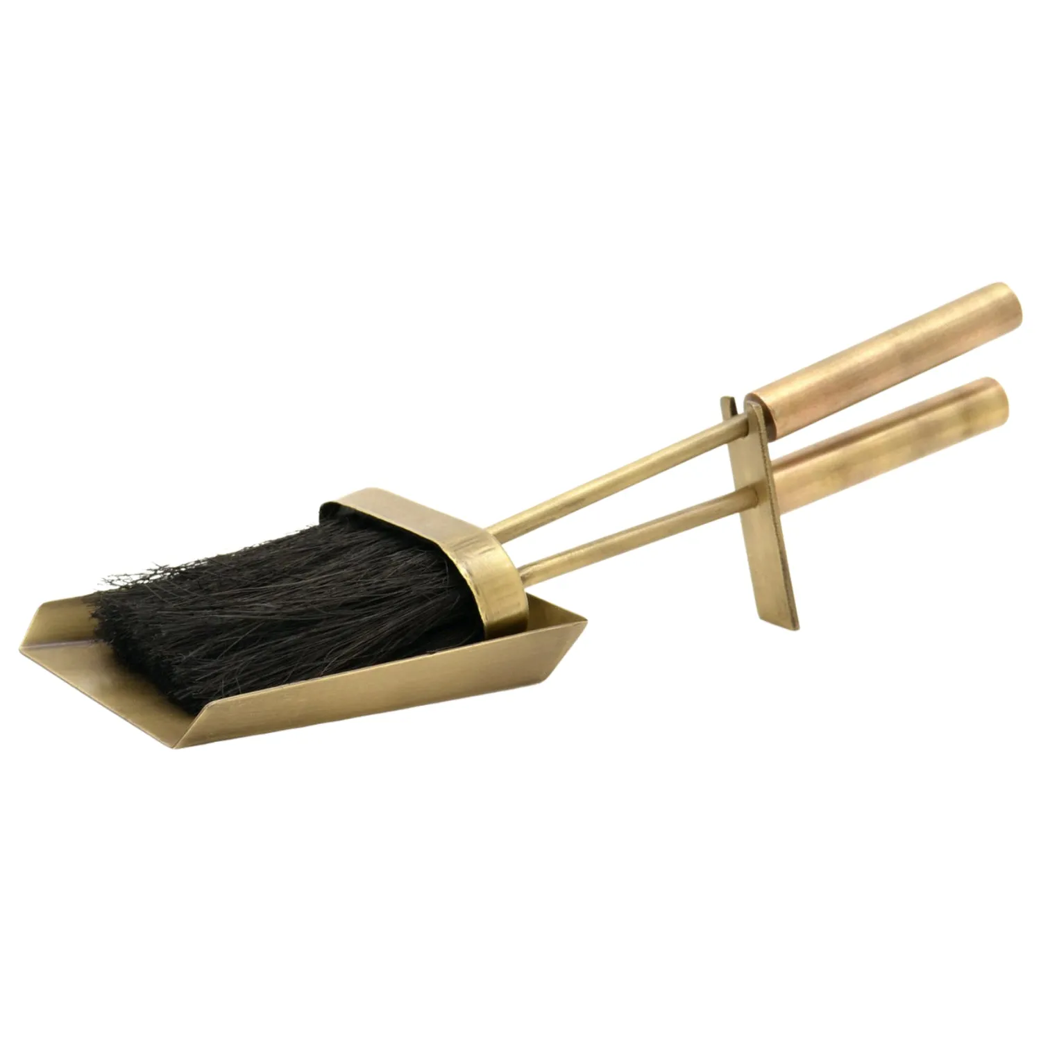 Brass Fireside Brush and Shovel by Ivyline