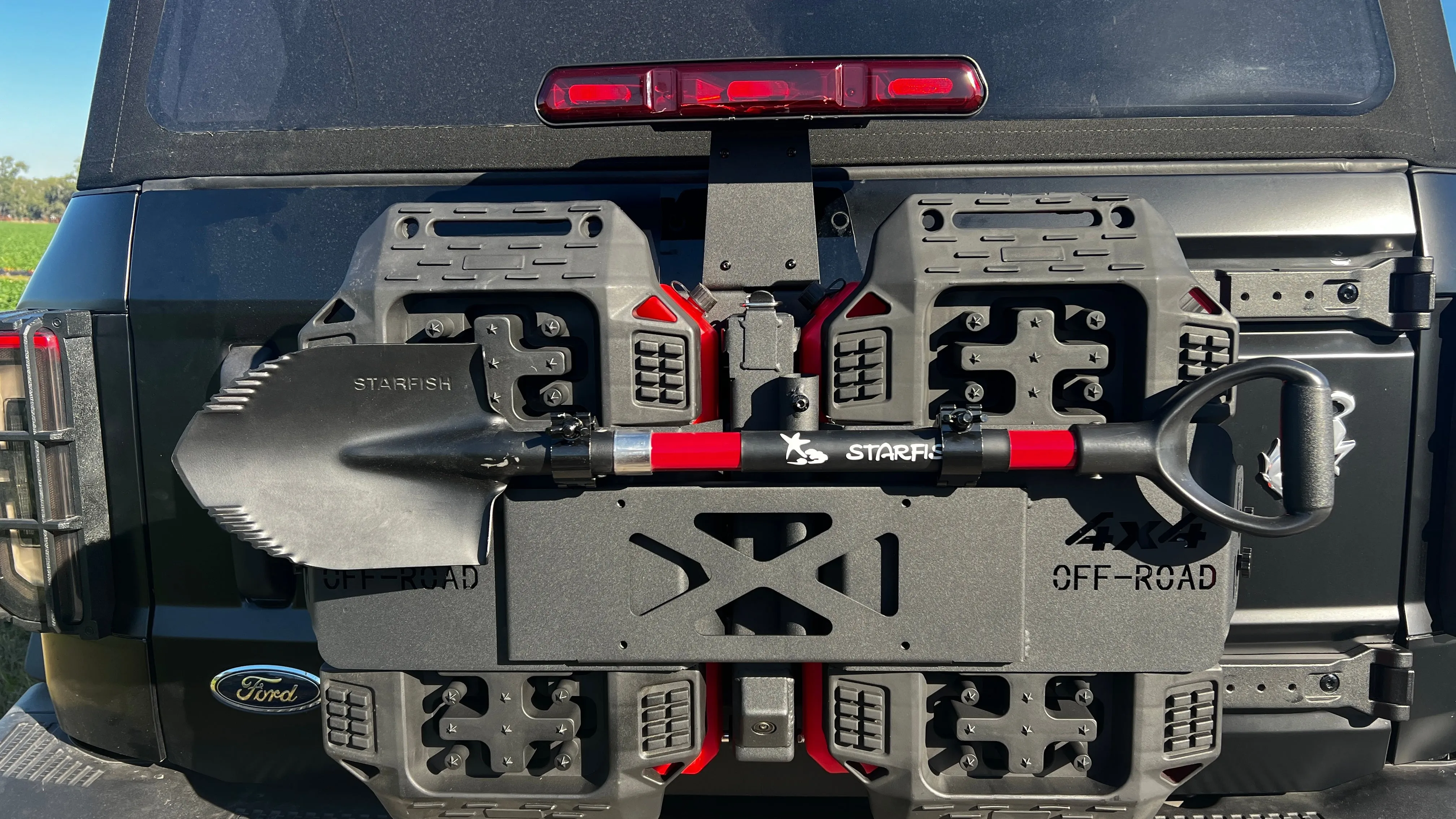 Buckle Up Off-Road Spare Tire Delete & Off-Road Gas & Track Board Storage Set for 2021  Ford Bronco | bub6gdeleterak