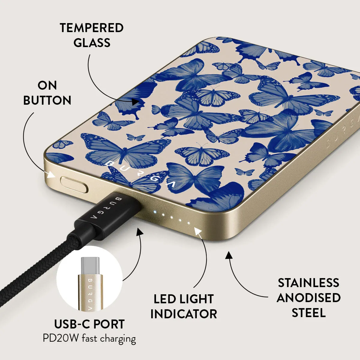 Butterfly Effect - Magnetic Power Bank