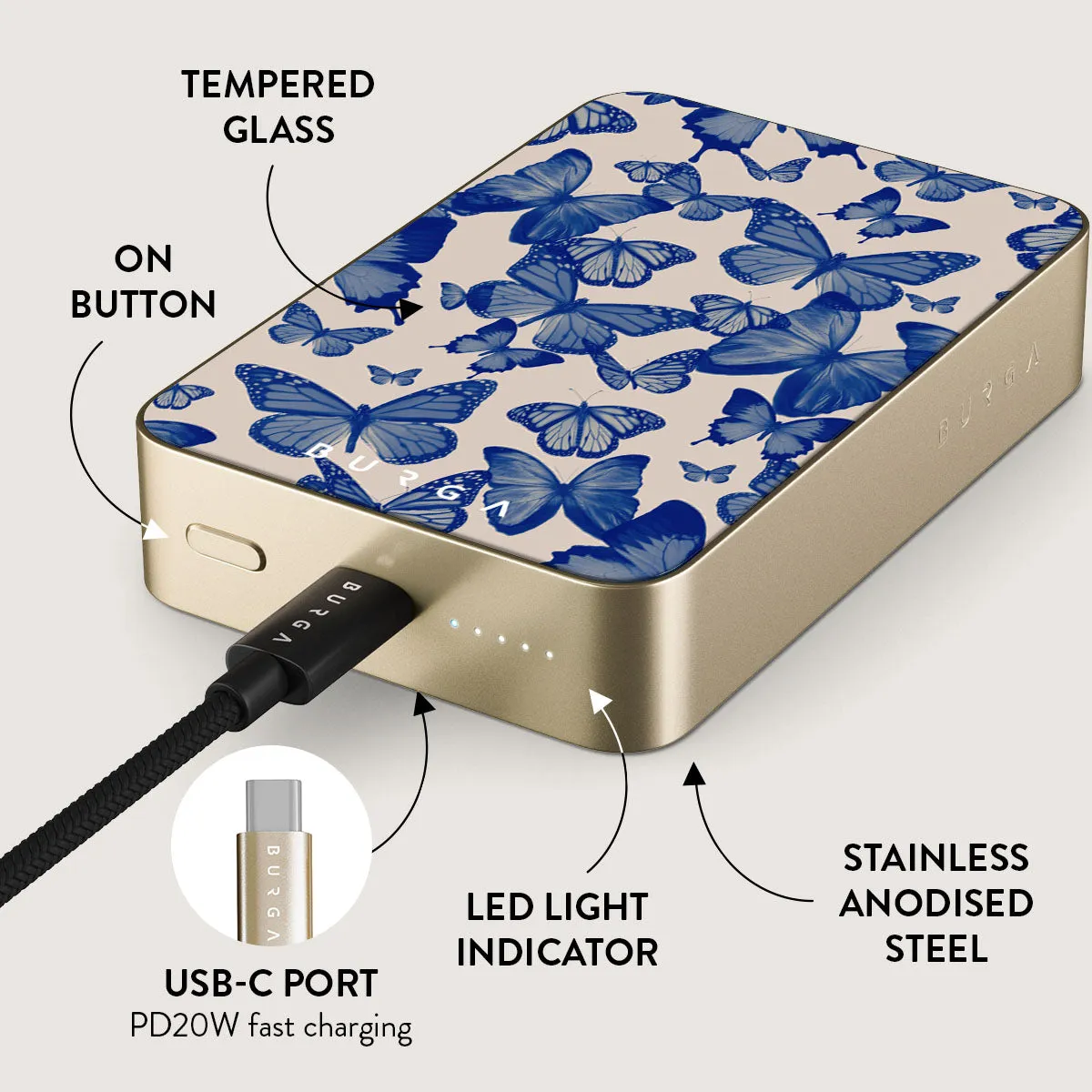 Butterfly Effect - Magnetic Power Bank