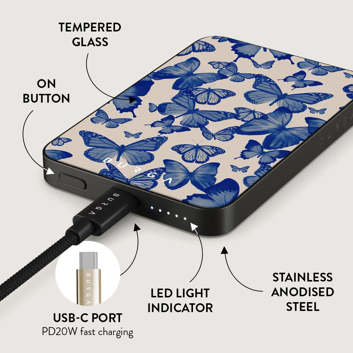 Butterfly Effect - Magnetic Power Bank