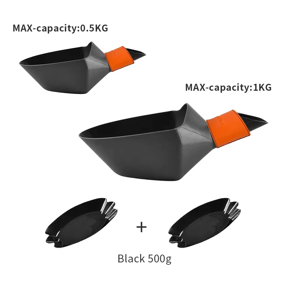 CAFEMASY Kitchen Accessories Large Container Shovel For Coffee Bean Flour Ice Cubes Capacity Measuring Tool Scoops 500g 1kg 2kg