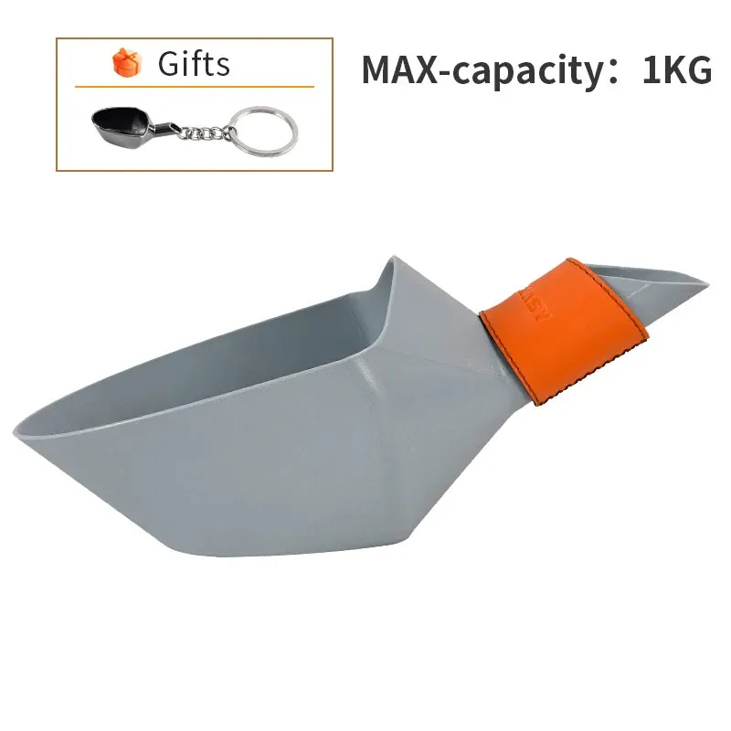 CAFEMASY Kitchen Accessories Large Container Shovel For Coffee Bean Flour Ice Cubes Capacity Measuring Tool Scoops 500g 1kg 2kg
