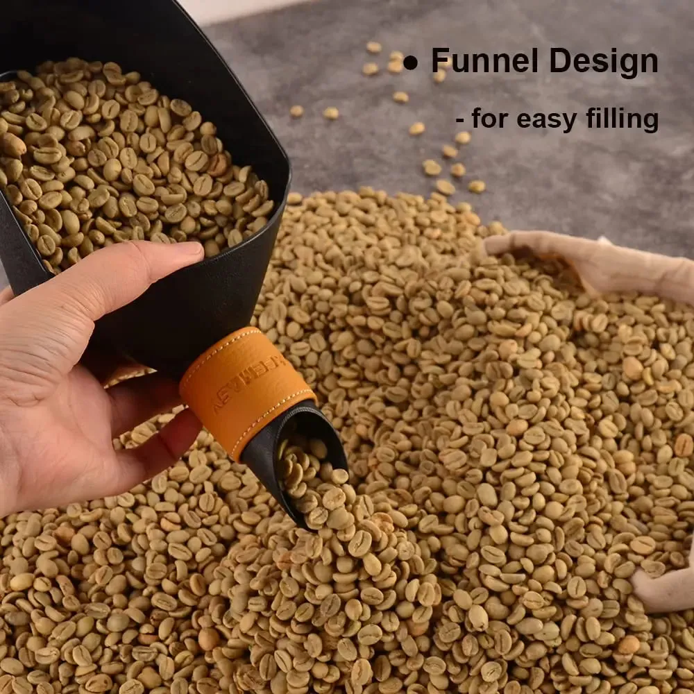 CAFEMASY Kitchen Accessories Large Container Shovel For Coffee Bean Flour Ice Cubes Capacity Measuring Tool Scoops 500g 1kg 2kg