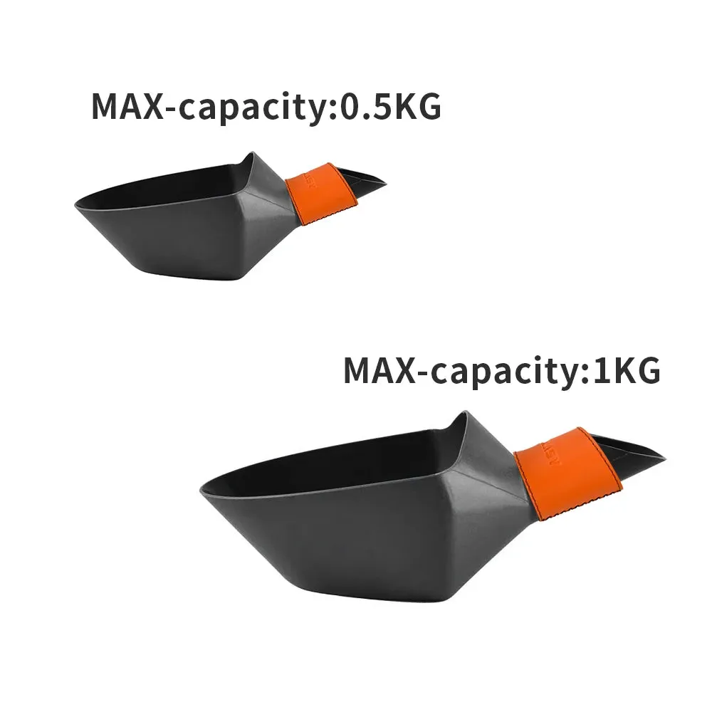 CAFEMASY Kitchen Accessories Large Container Shovel For Coffee Bean Flour Ice Cubes Capacity Measuring Tool Scoops 500g 1kg 2kg