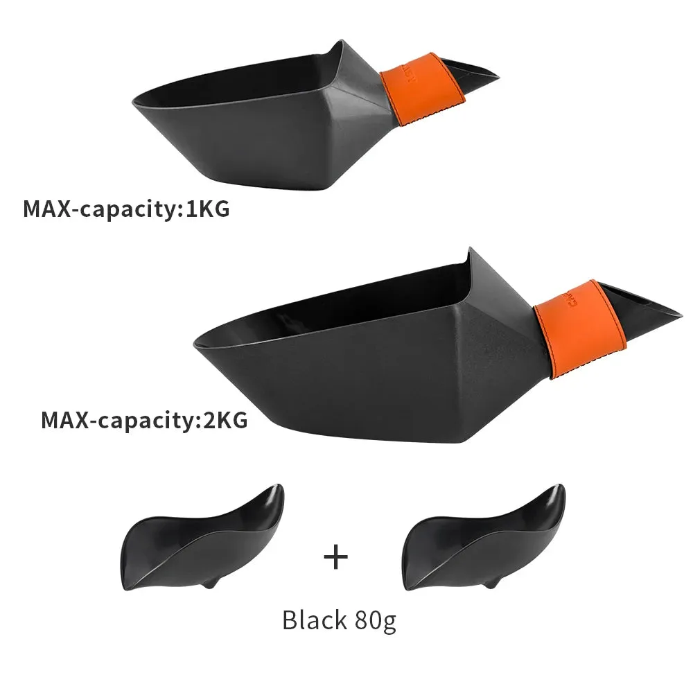 CAFEMASY Kitchen Accessories Large Container Shovel For Coffee Bean Flour Ice Cubes Capacity Measuring Tool Scoops 500g 1kg 2kg