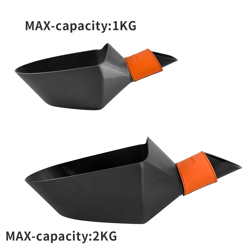 CAFEMASY Kitchen Accessories Large Container Shovel For Coffee Bean Flour Ice Cubes Capacity Measuring Tool Scoops 500g 1kg 2kg