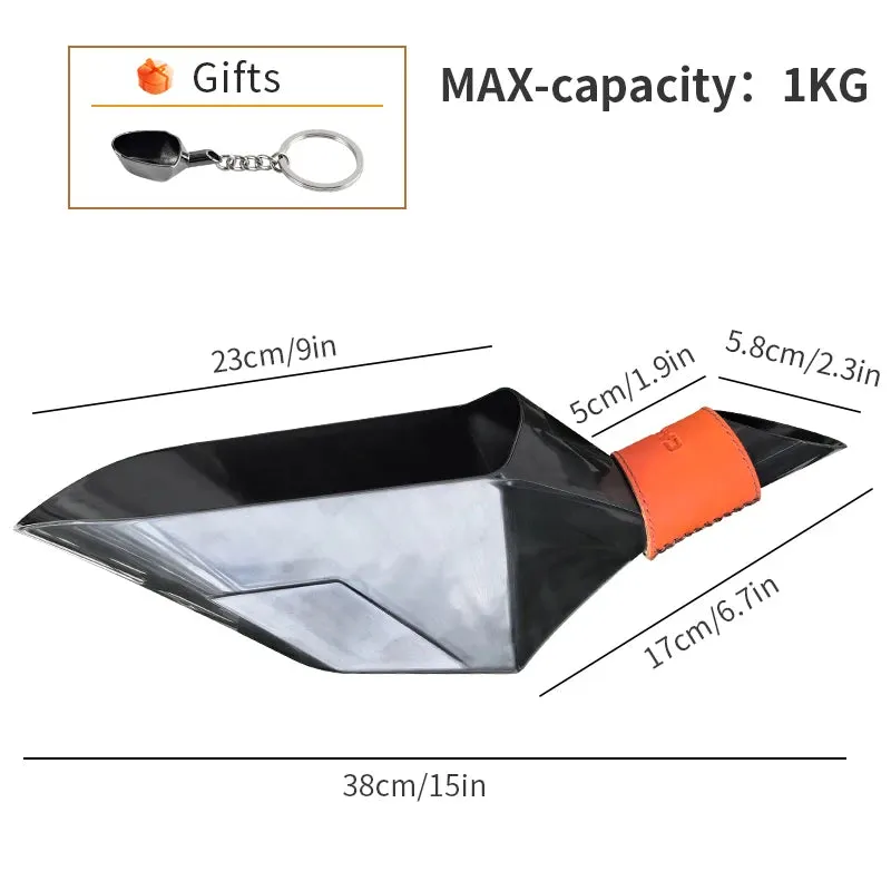 CAFEMASY Kitchen Accessories Large Container Shovel For Coffee Bean Flour Ice Cubes Capacity Measuring Tool Scoops 500g 1kg 2kg