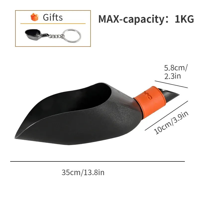 CAFEMASY Kitchen Accessories Large Container Shovel For Coffee Bean Flour Ice Cubes Capacity Measuring Tool Scoops 500g 1kg 2kg