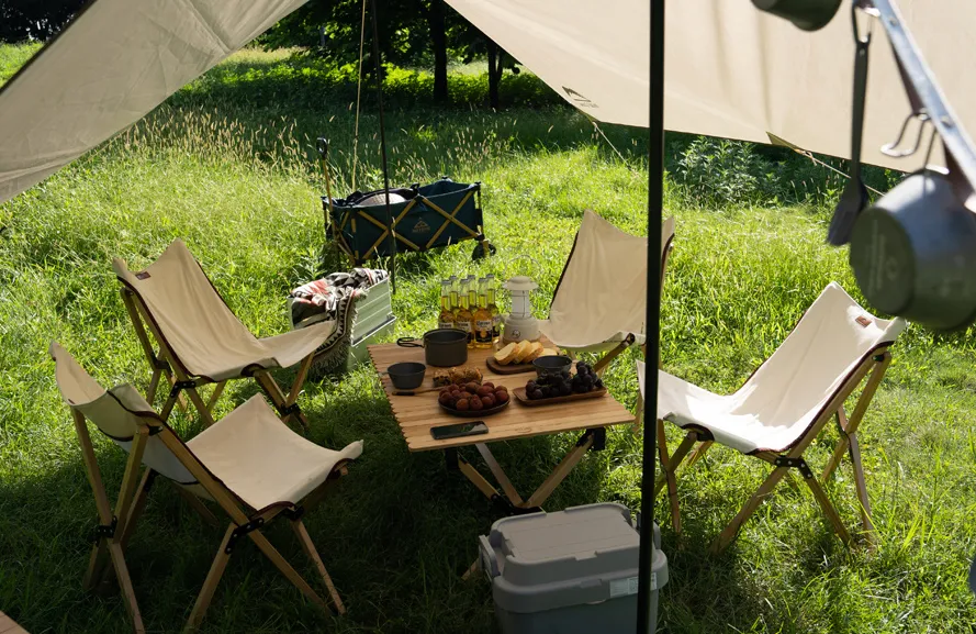 Camping Bamboo Table