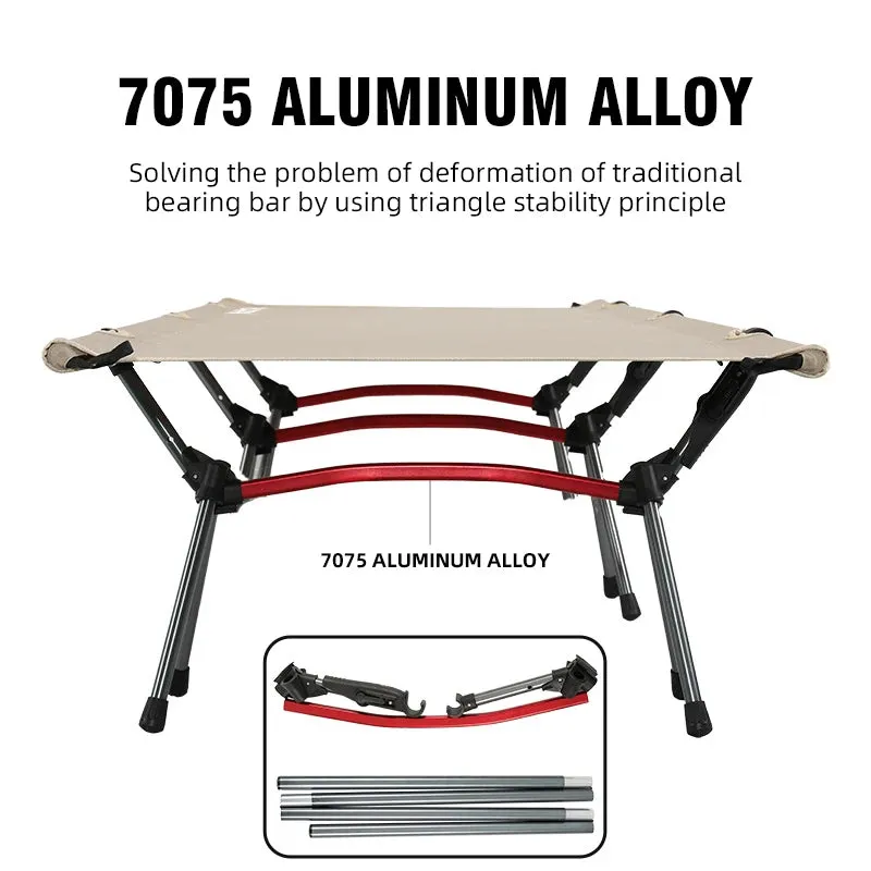 Camping Cot  Folding Camping Bed Portable Outdoor Bed