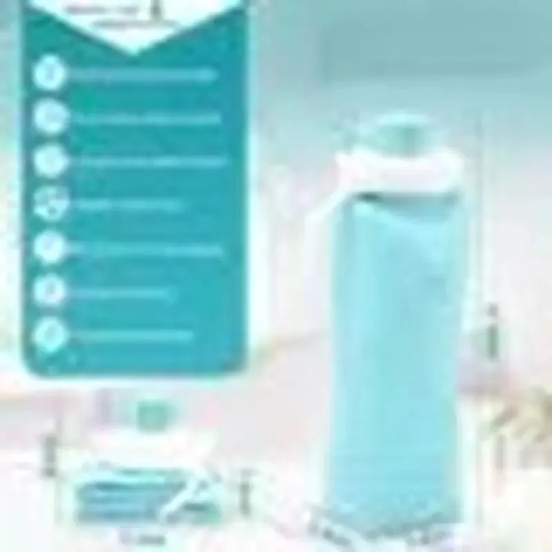 Camping Cup Excellent reviews Water Travel Folding Outdoor Leakproof.Kettle Silicone High-quality for low cost Large Foldable Bottles Collapsible Sports Capacity Water