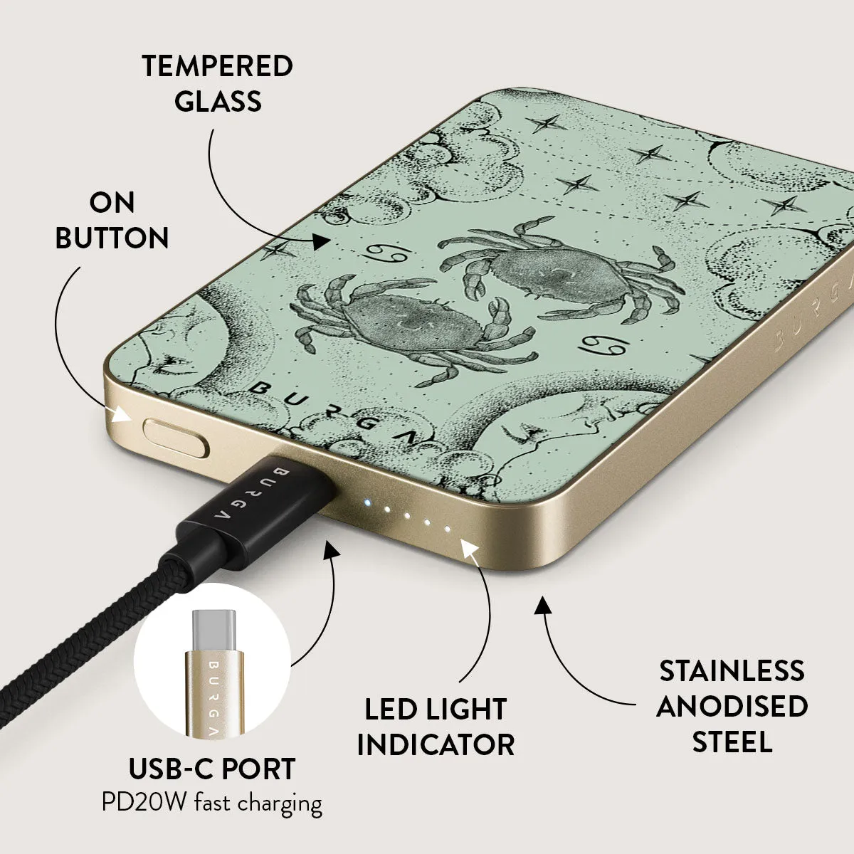 Cancer - Magnetic Power Bank