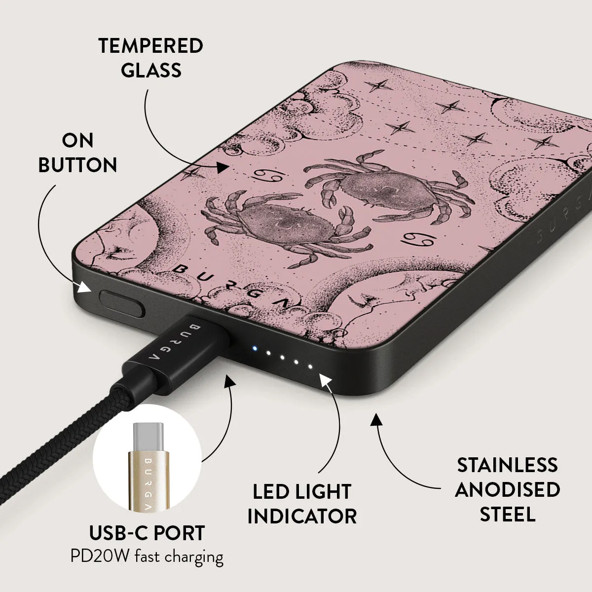 Cancer - Magnetic Power Bank