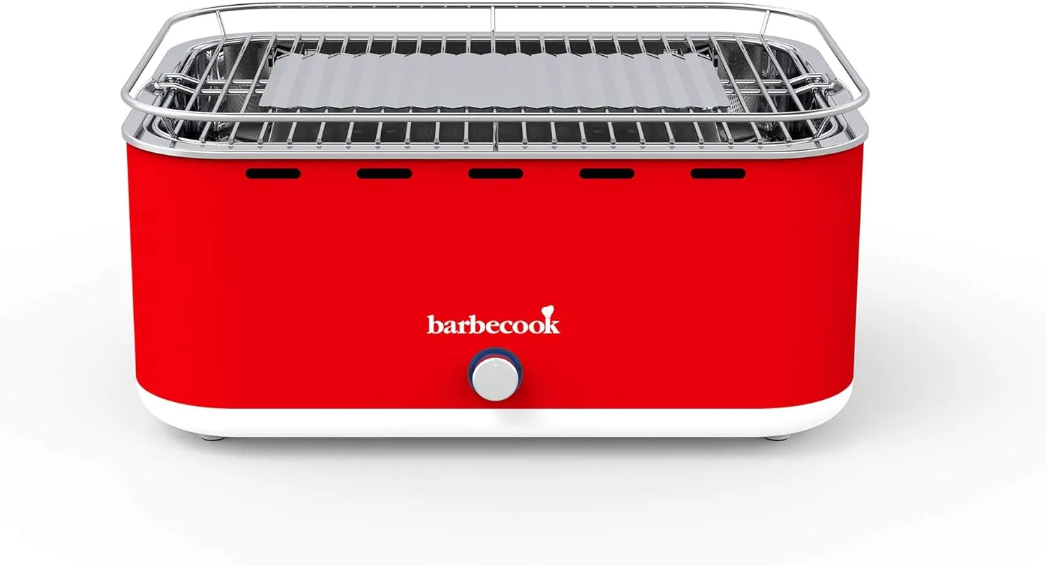 Carlo charcoal table barbecue, camping grill, Chili Pepper 44x33x21cm