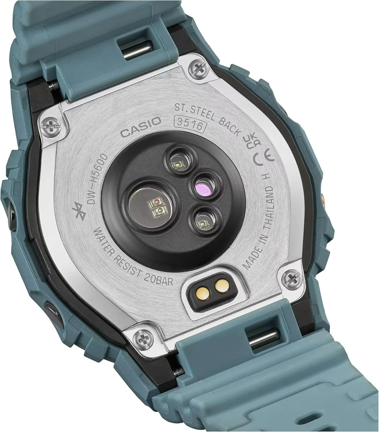 Casio Men's G-Shock Move DW-H5600 Series, Multisport (Run, Walking, Gym Workout), Heart Rate Watch