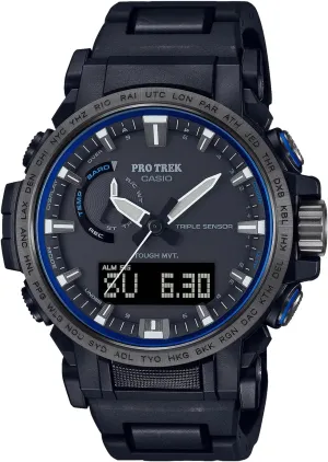 Casio PRO Trek PRW-61FC-1JF [ Climber Line (PRW-61 Series eco-Materials Model Equipped with Radio Wave Solar] Imported from Japan Jan 2023 Model Black