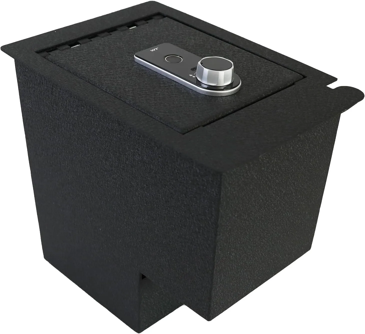 Center Console Gun Safe - Console Gun Vault Compatible with Toyota 4Runner 2010-2024, Fingerprint Lock with Backup Key.