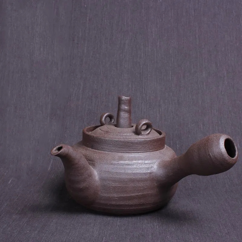 Chaozhou Pottery "Hollow" Water Boiling Kettle
