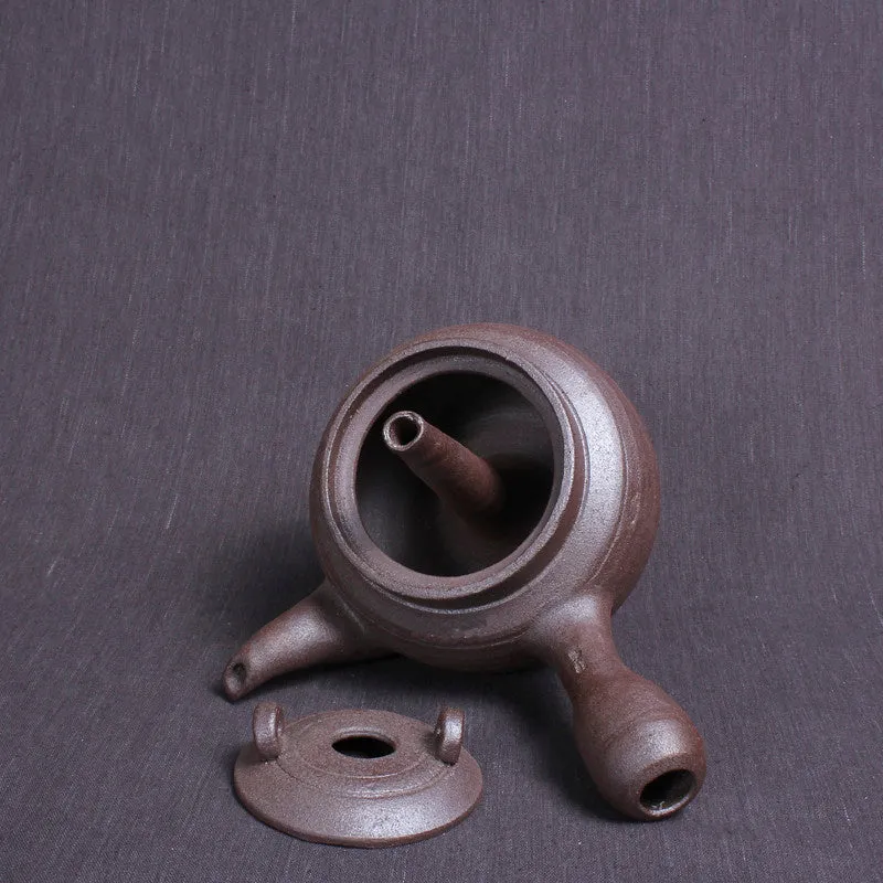 Chaozhou Pottery "Hollow" Water Boiling Kettle