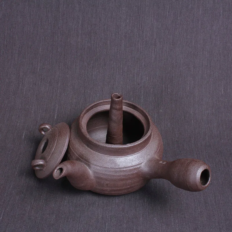Chaozhou Pottery "Hollow" Water Boiling Kettle