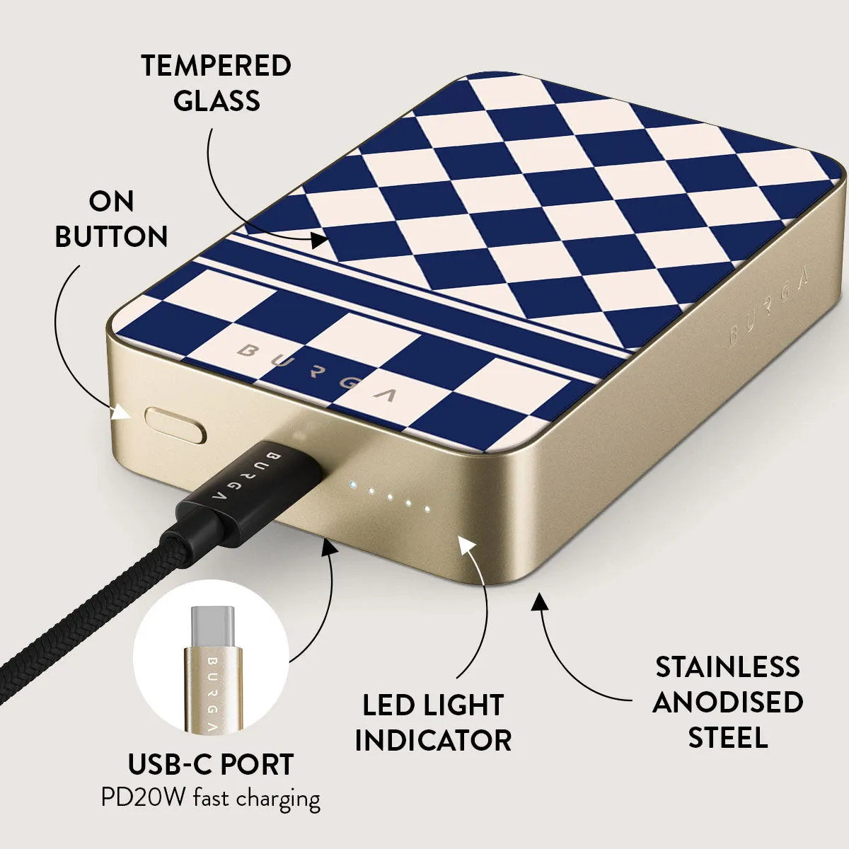 Check & Mate - Magnetic Power Bank