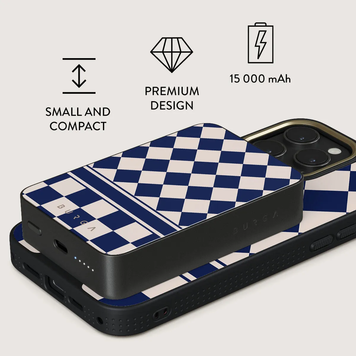 Check & Mate - Magnetic Power Bank