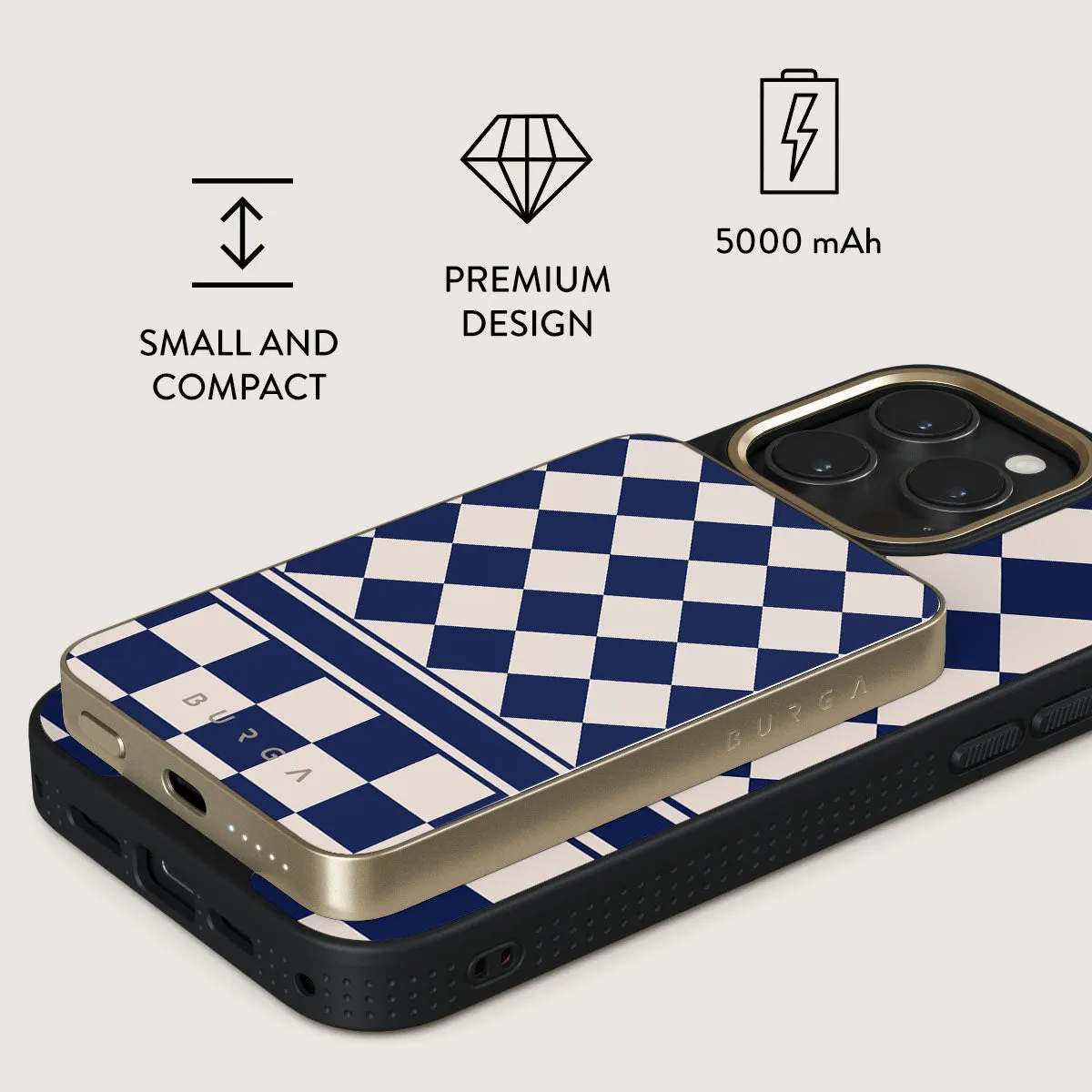 Check & Mate - Magnetic Power Bank