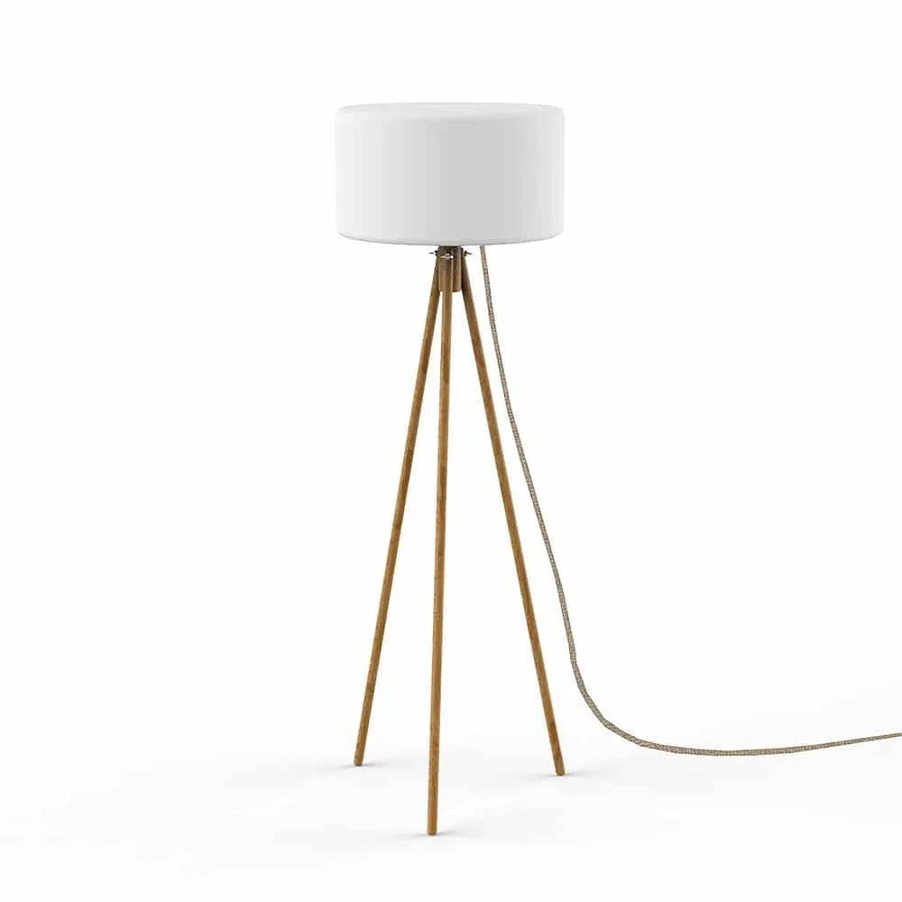 Chloe Table & Floor Lamp by Newgarden