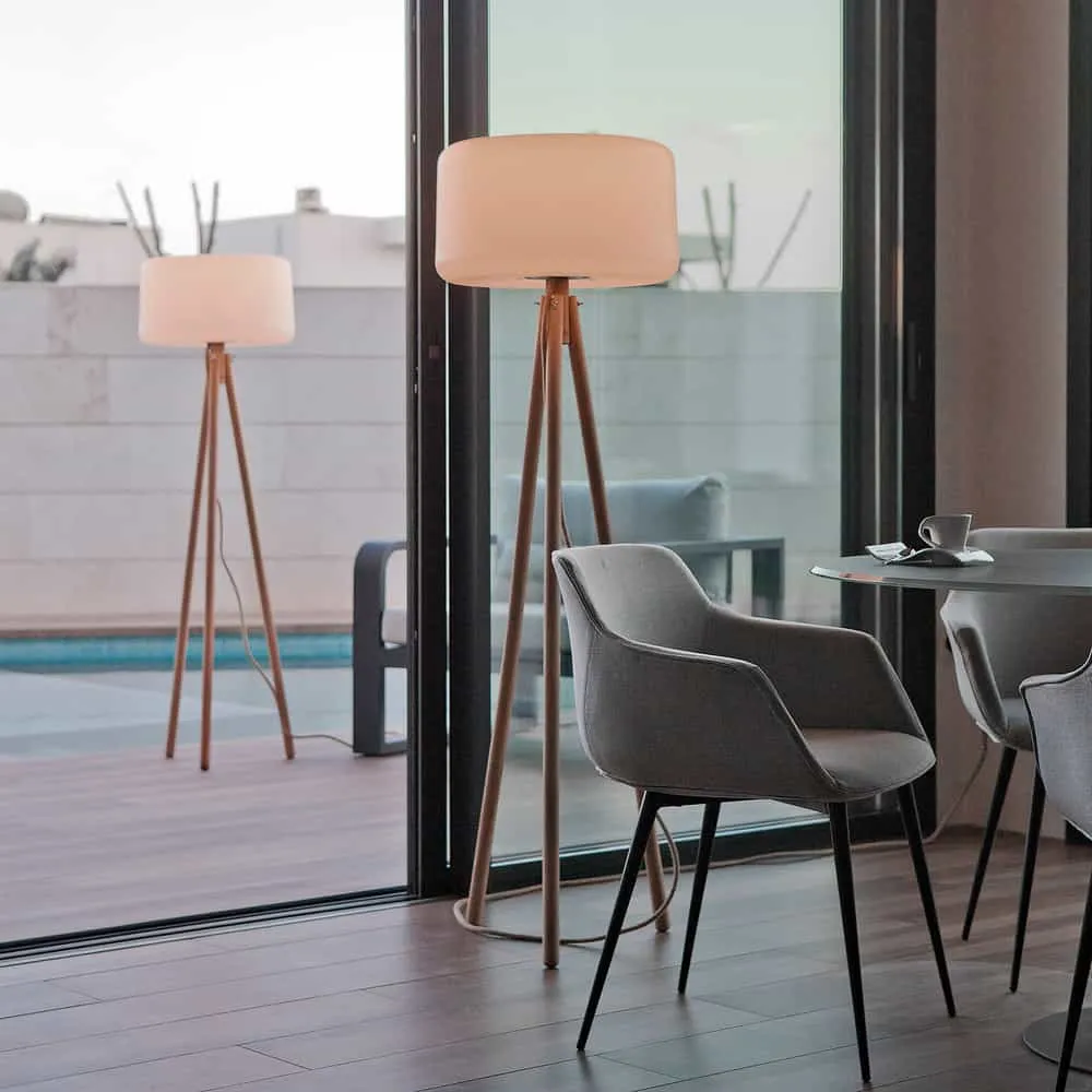 Chloe Table & Floor Lamp by Newgarden
