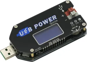 CNC USB TYEPE-C DC DC Converter CC CV 1-30V 2A 15W Power Module Adjustable Regulated Power Supply Support QC2.0 3.0 AFC