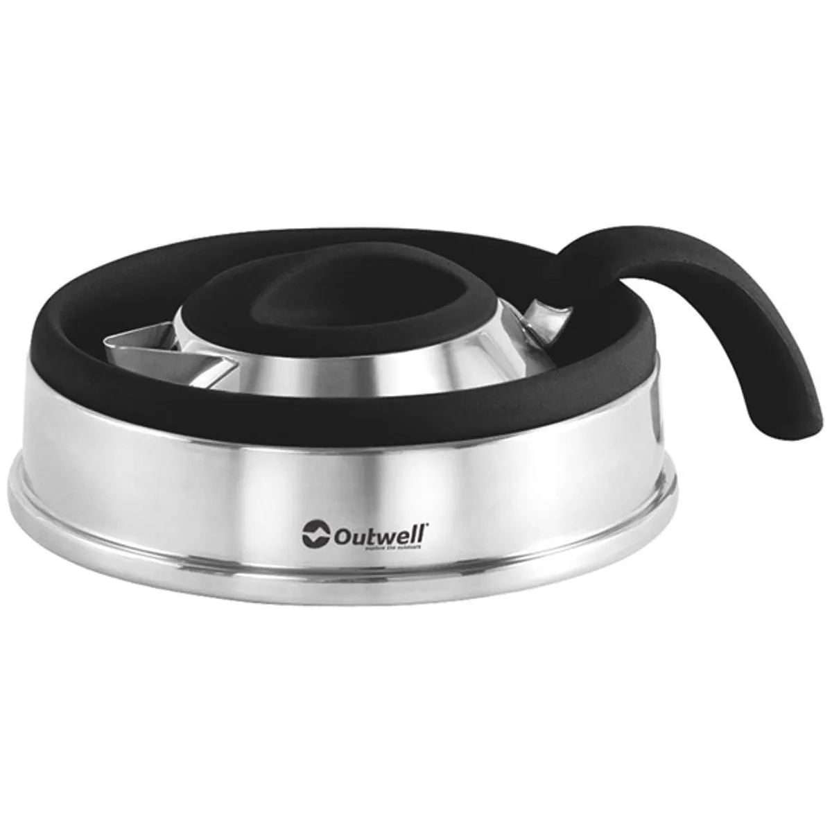Collaps Kettle 2 5L Black: Space Saving and Collapsible Camping Kettle