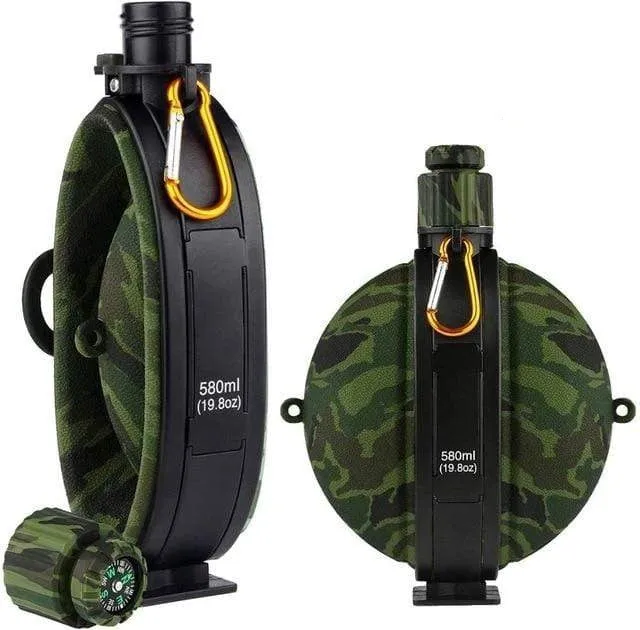 Collapsible Folding Silicone Water Bottle