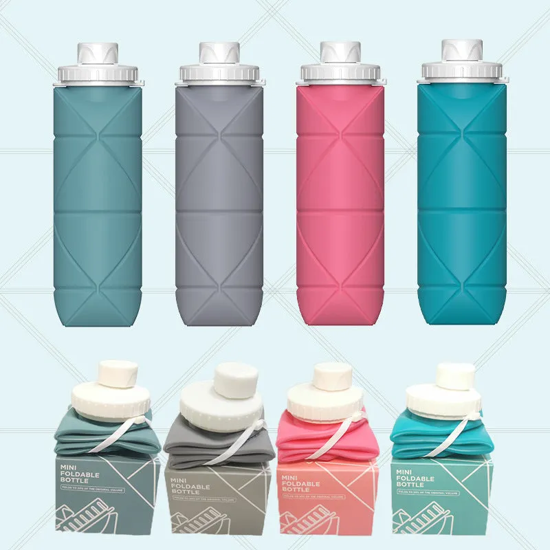 Collapsible silicone kettle