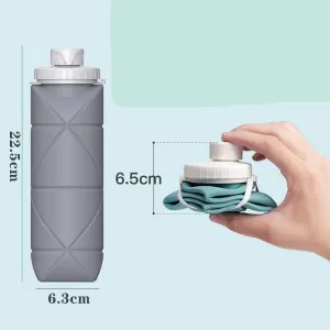 Collapsible silicone kettle